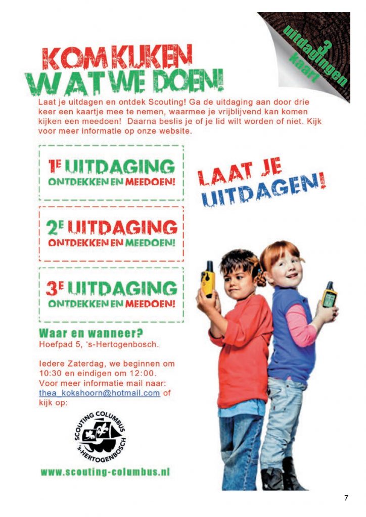 3 Uitdagingen voor jou!